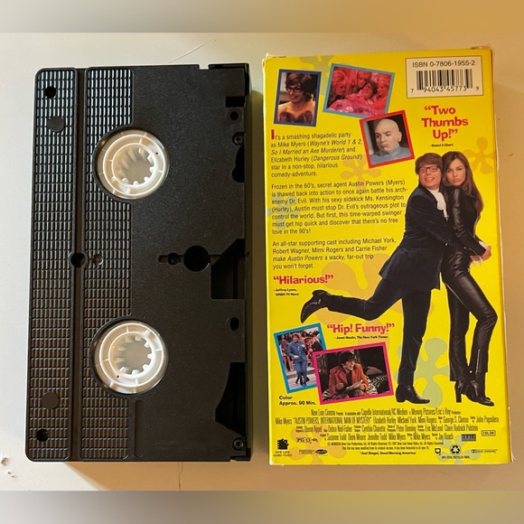 Austin Powers International Man Of Mystery VHS Comedy Movie VHS MOVIE - Picture 4 of 5